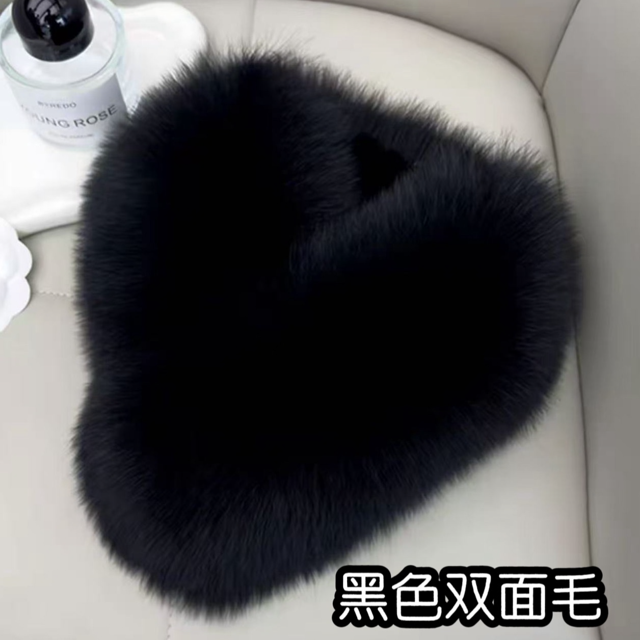 【百搭双面爆款围脖】女围巾磁铁双面毛百搭2025B77663—林林玫瑰仓