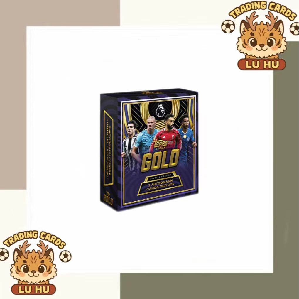 Topps 25-26 英超 GOLD 足球球星卡盲盒（默认代拆）
