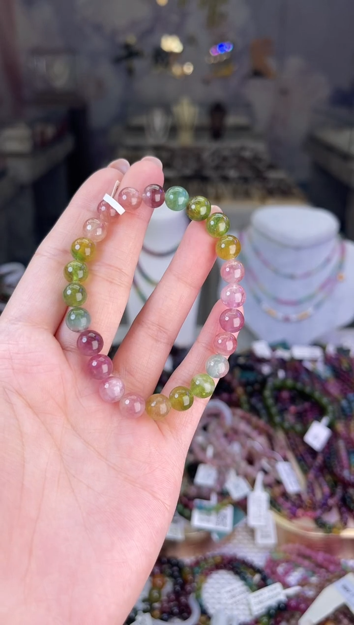 【闪购商品】碧玺/未镶嵌7mm+碧玺单圈多样性发货