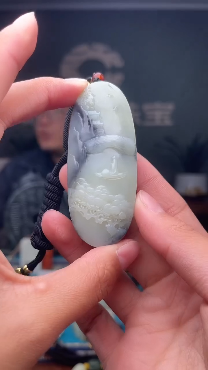 未镶嵌和田玉挂件1