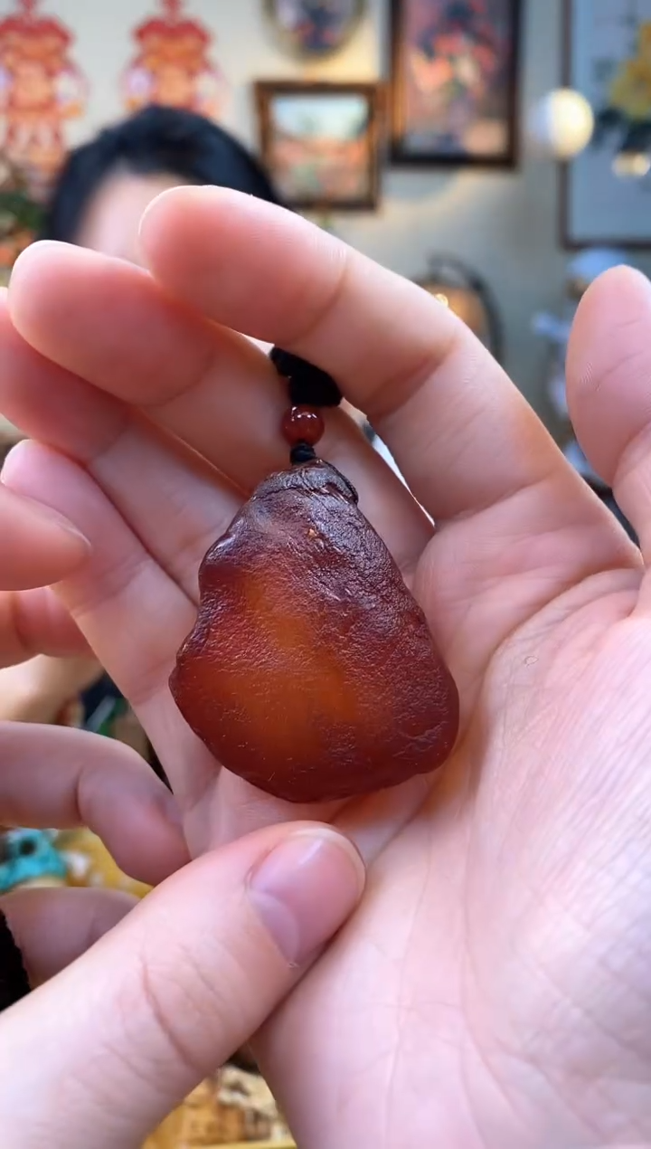 【闪购商品】琥珀颈饰未镶嵌吊坠