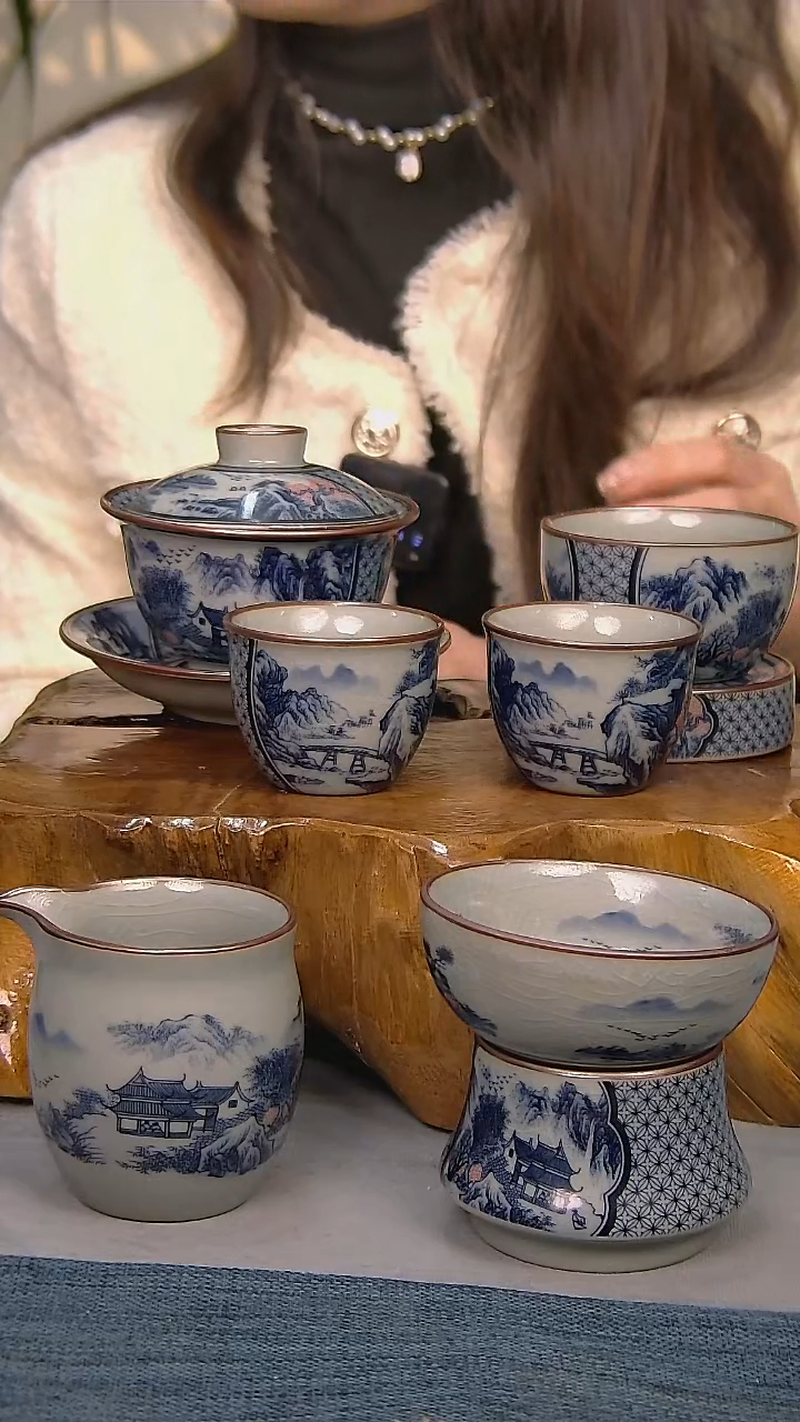 【闪购商品】简装家用款7件套 陶瓷家用茶具系列