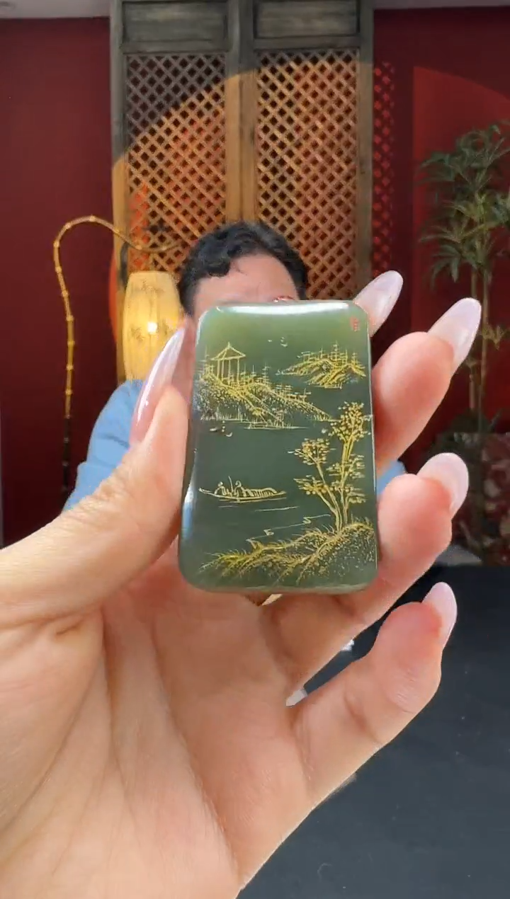 【闪购商品】和田玉吊坠(不含链)未镶嵌46