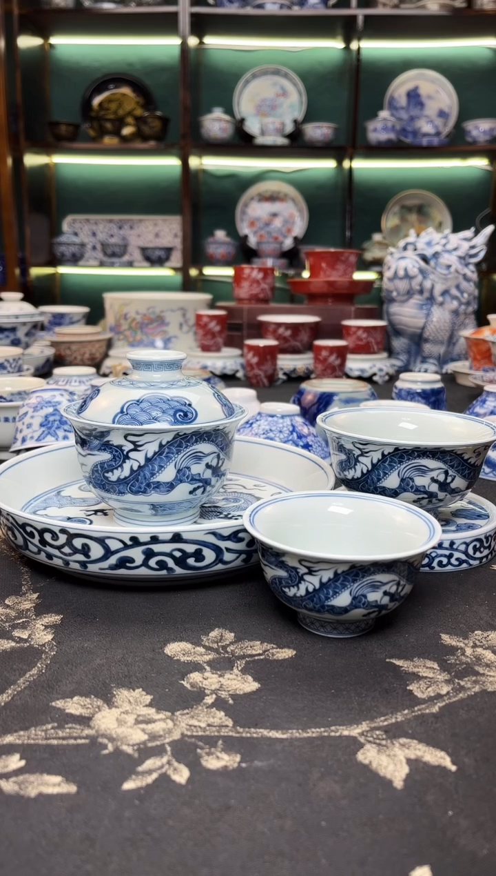 陶瓷景德镇龙御陶瓷高温陶瓷茶具
