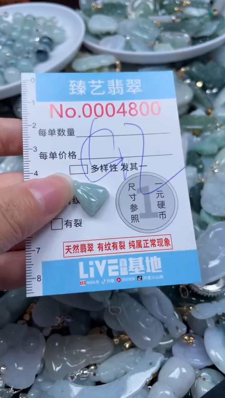 颈饰未镶嵌翡翠4800