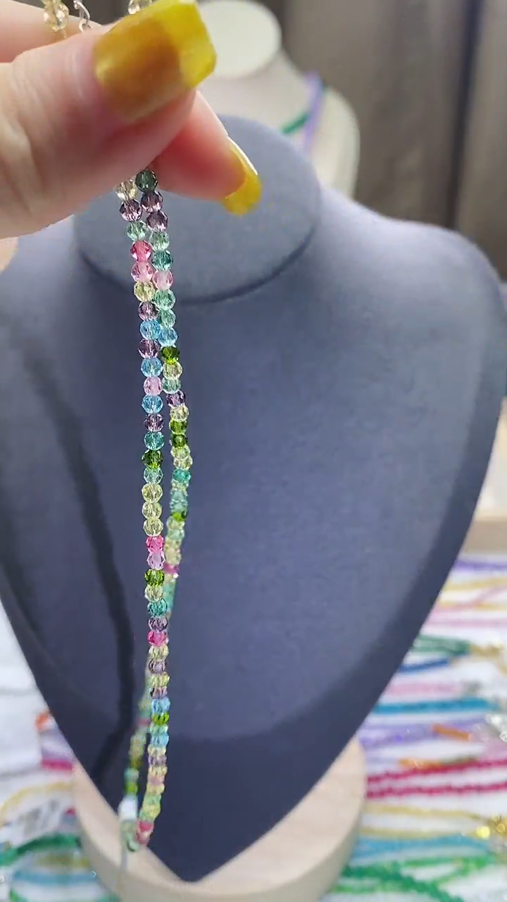 【闪购商品】尖晶石项链银S925镶嵌诗宁甄选珠宝SYZB07