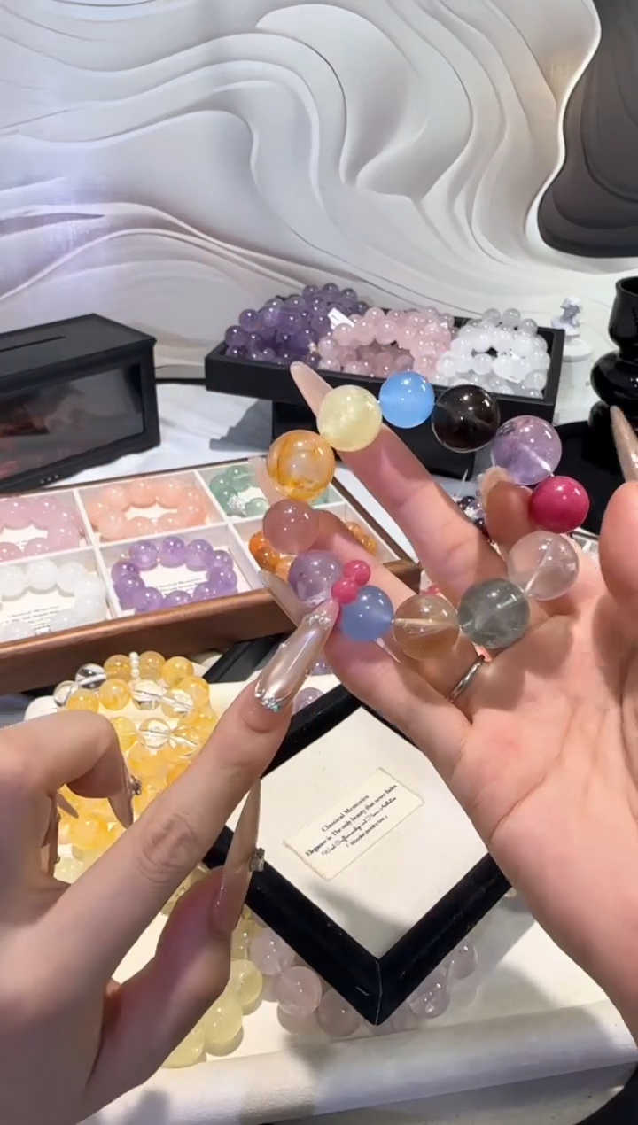 未镶嵌手串水晶多宝