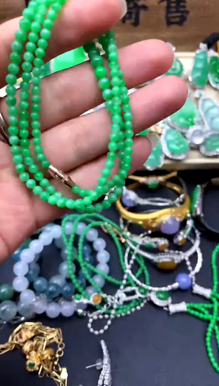 【闪购商品】翡翠手串未镶嵌364-中国好珍宝