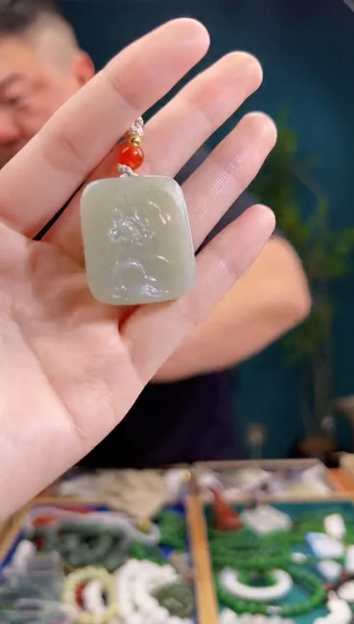 颈饰未镶嵌和田玉多样性发货 拍一单发一个