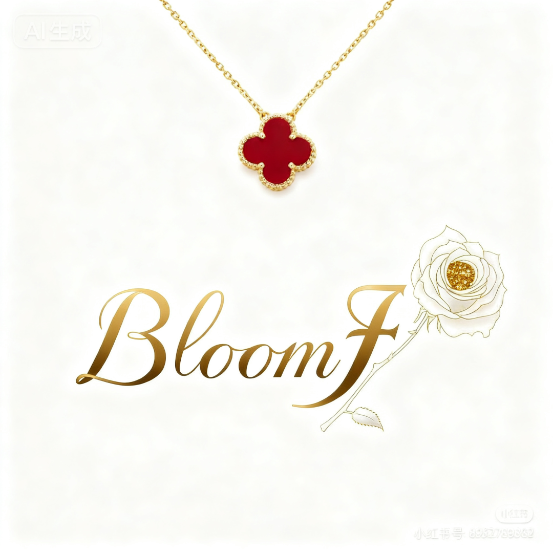 合金项链 单花项链！轻奢时尚洋气百搭气质