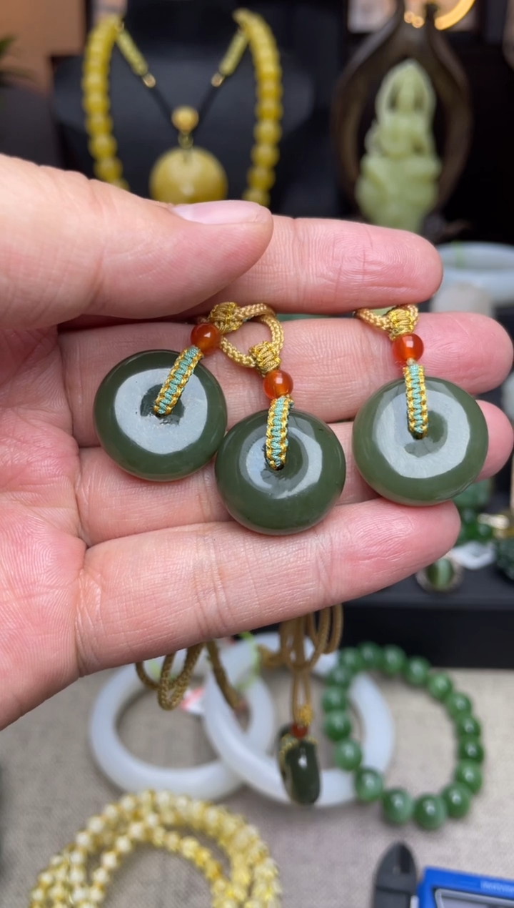 【闪购商品】和田玉颈饰未镶嵌f043多样性发其一