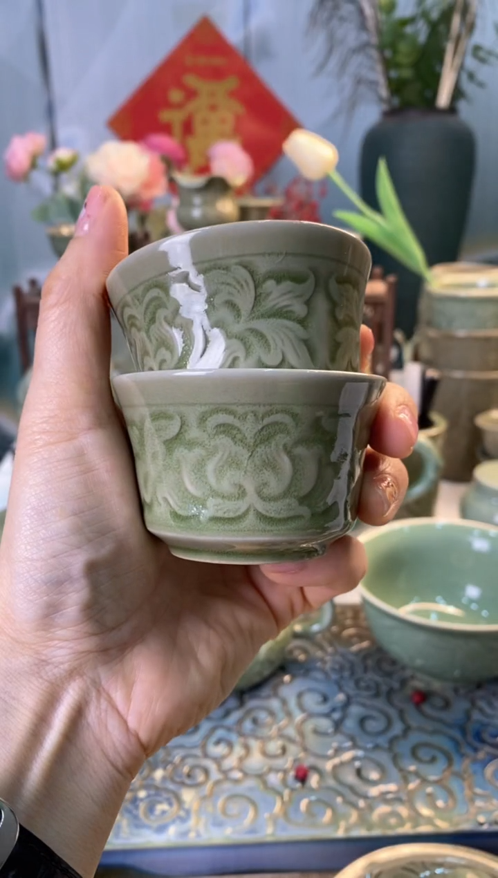 【闪购商品】011803汉阙杯【2只】微瑕