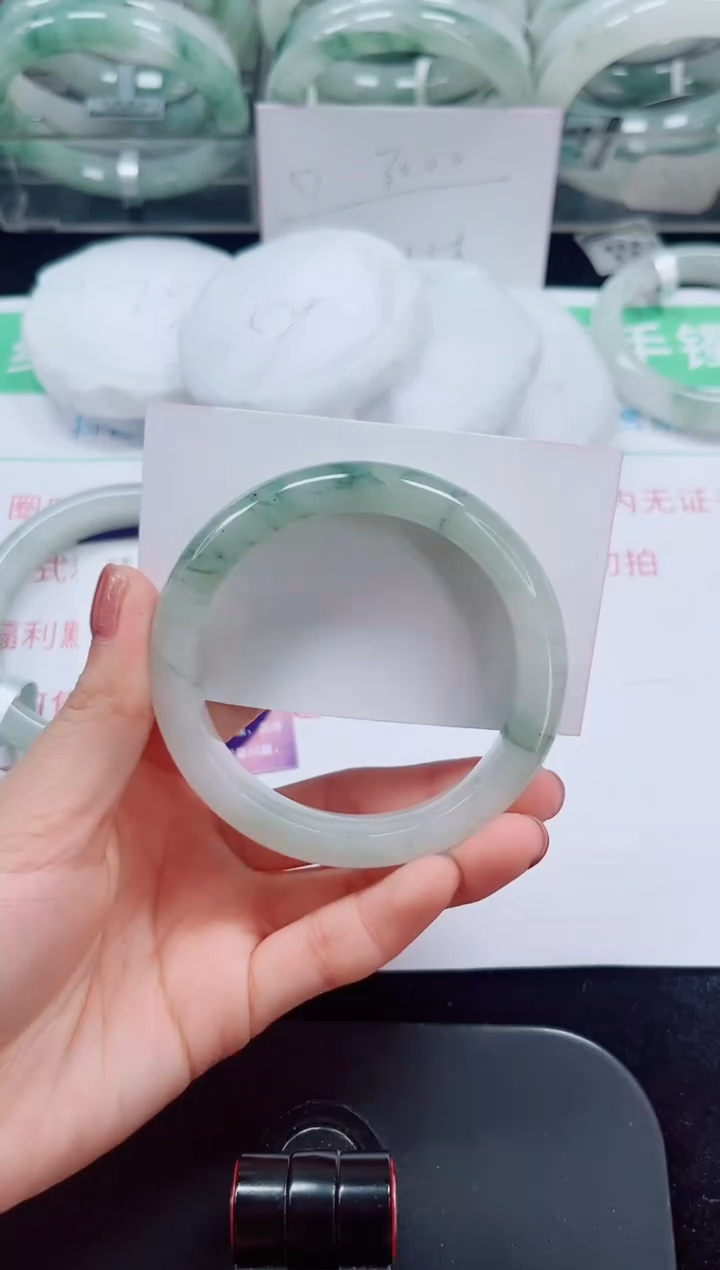 未镶嵌手镯石英岩玉41-57/58