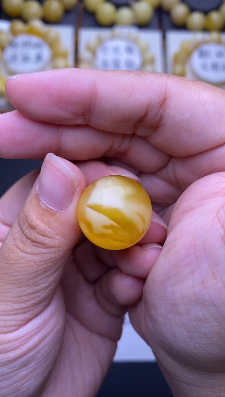 裸石琥珀未镶嵌大小姐珠宝严选107