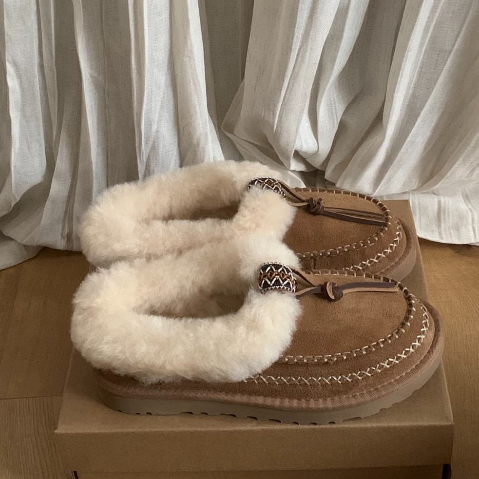 【阿尔派】秋冬经典厚底潮流情侣同款时尚休闲雪地靴-EG