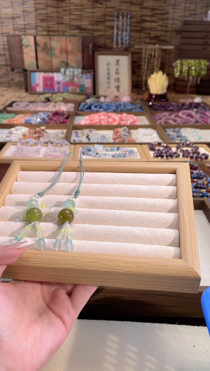 水晶手串合金CB4296