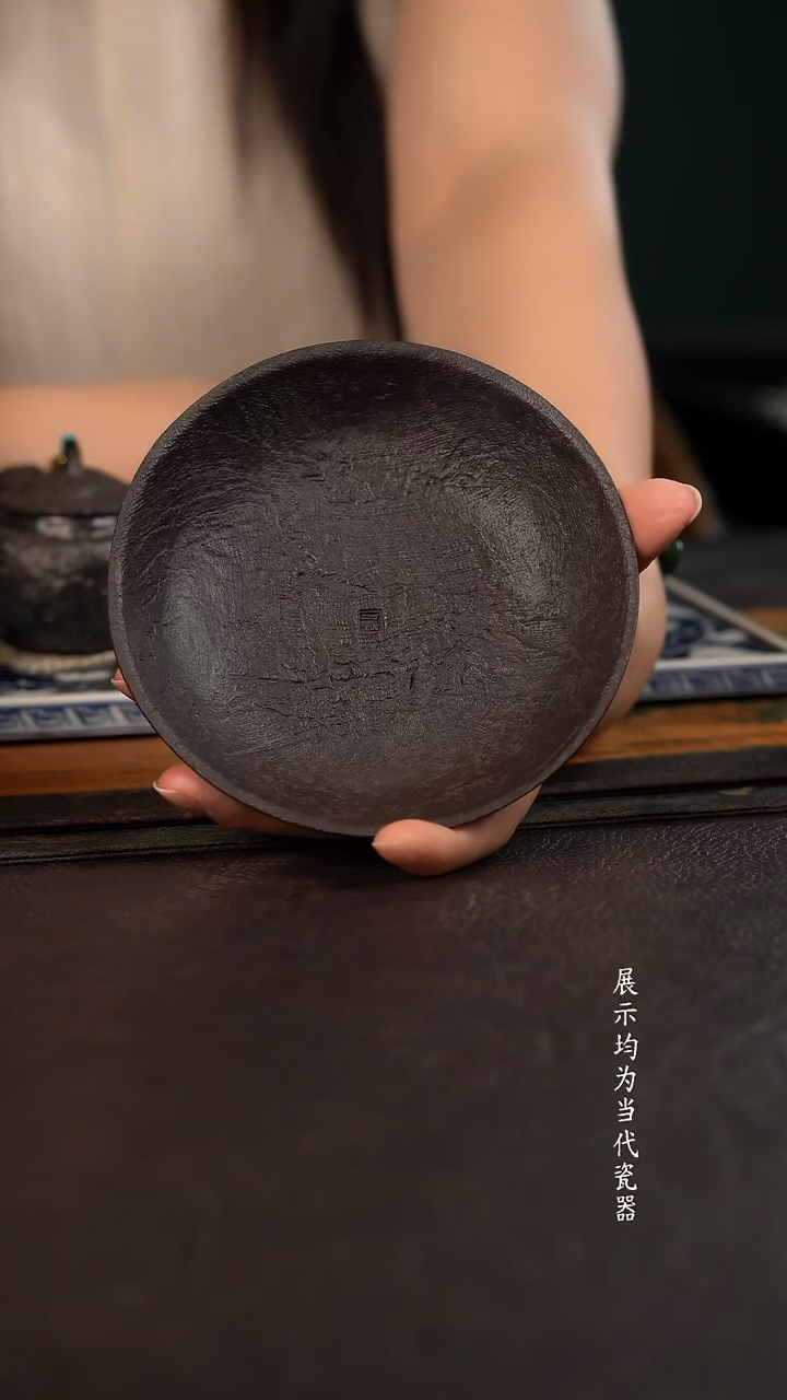 伟壶柴烧壶承小紫