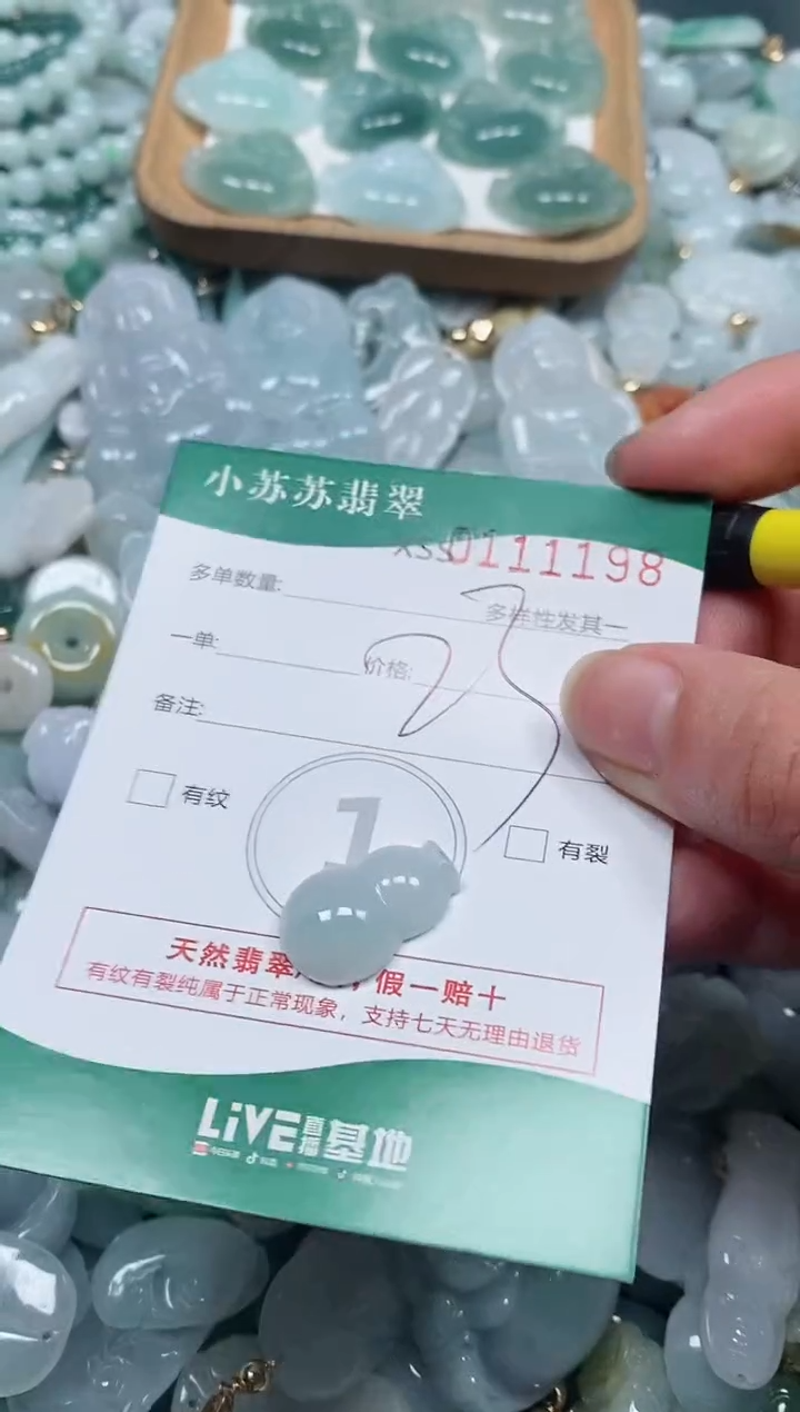 【闪购商品】翡翠颈饰未镶嵌闪购商品0111198