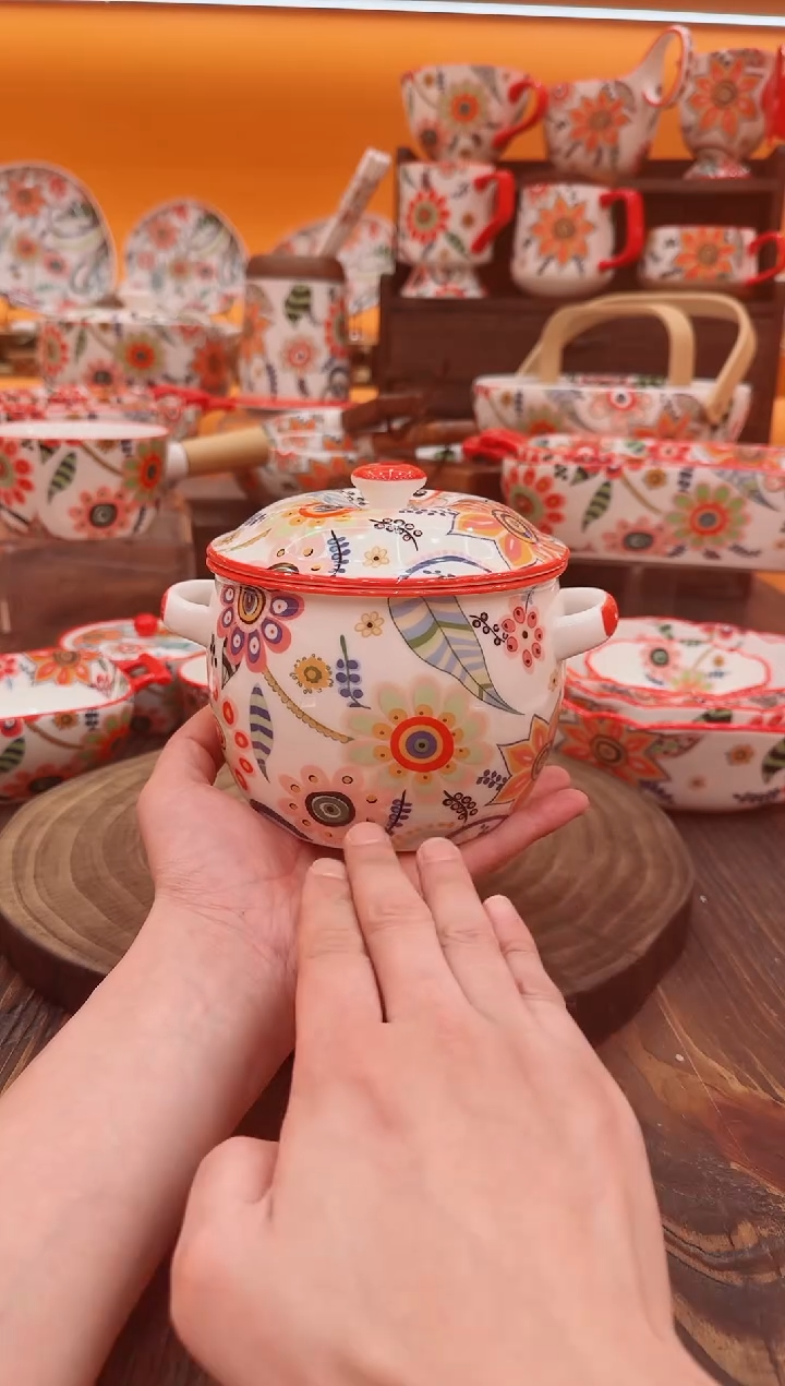 罐罐景德镇陶瓷餐具碗碟盘子