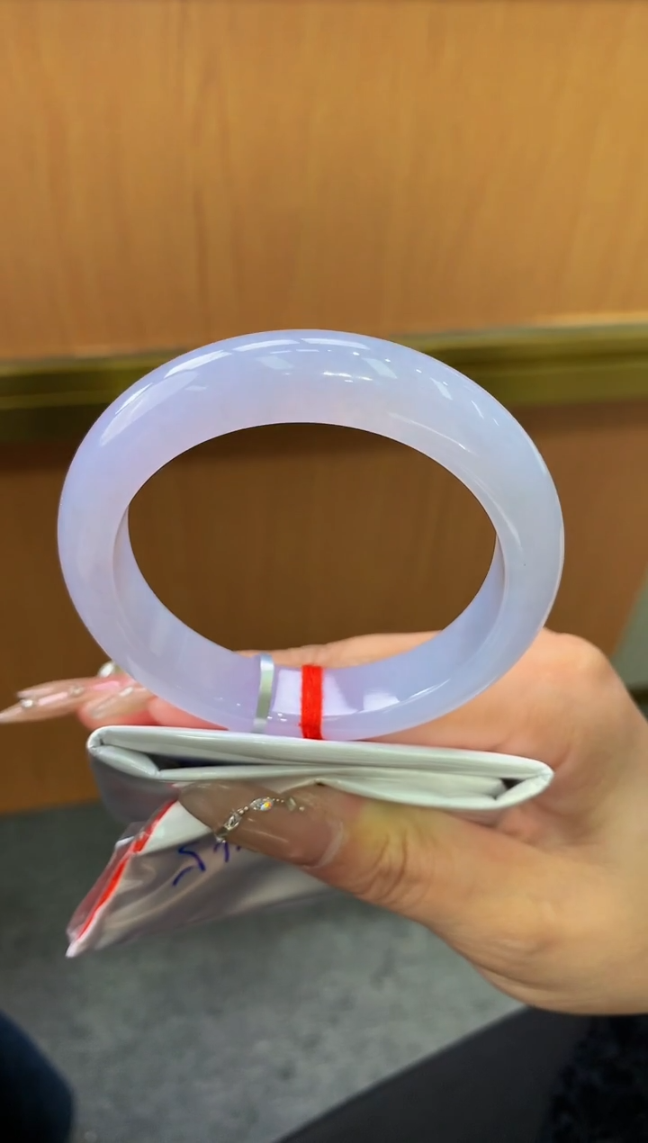 未镶嵌手镯翡翠-F115-正圈55