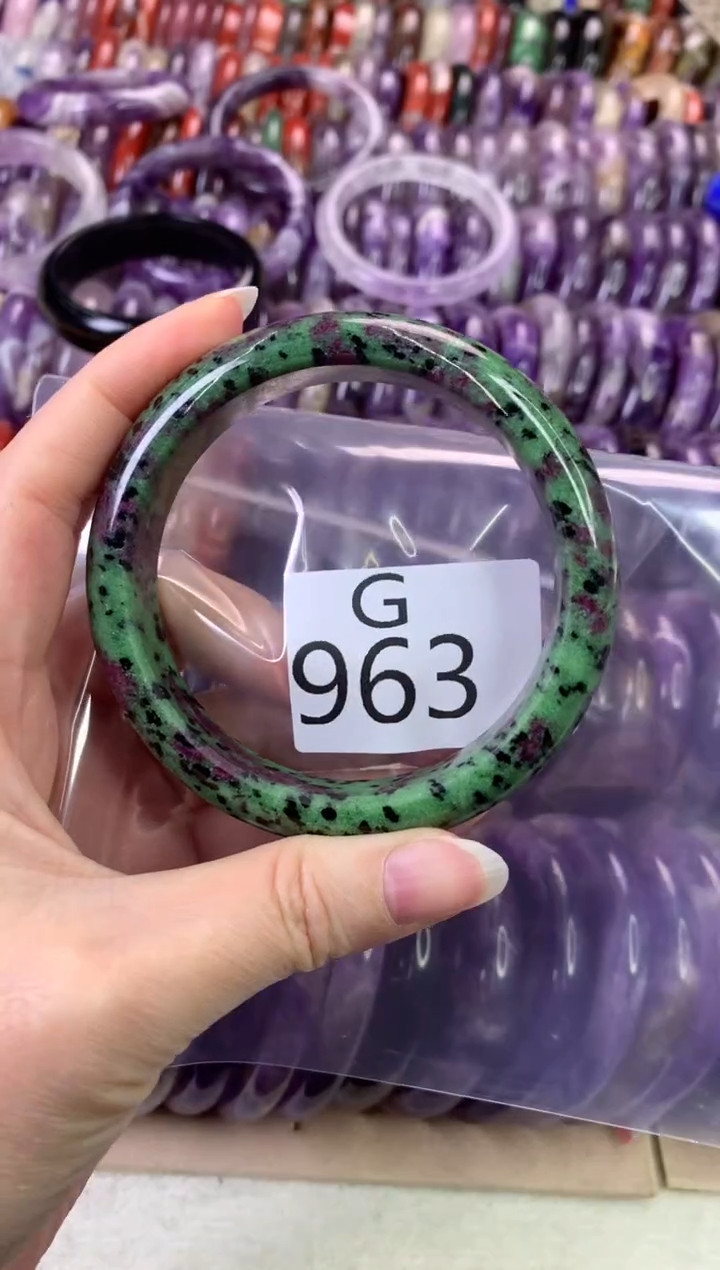 【闪购商品】水晶水晶手镯G未镶嵌963-62