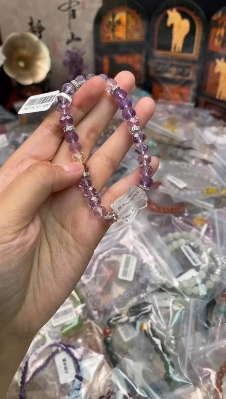 未镶嵌手链水晶451