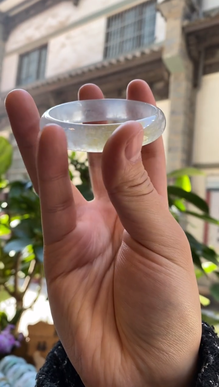 未镶嵌手镯翡翠53圈