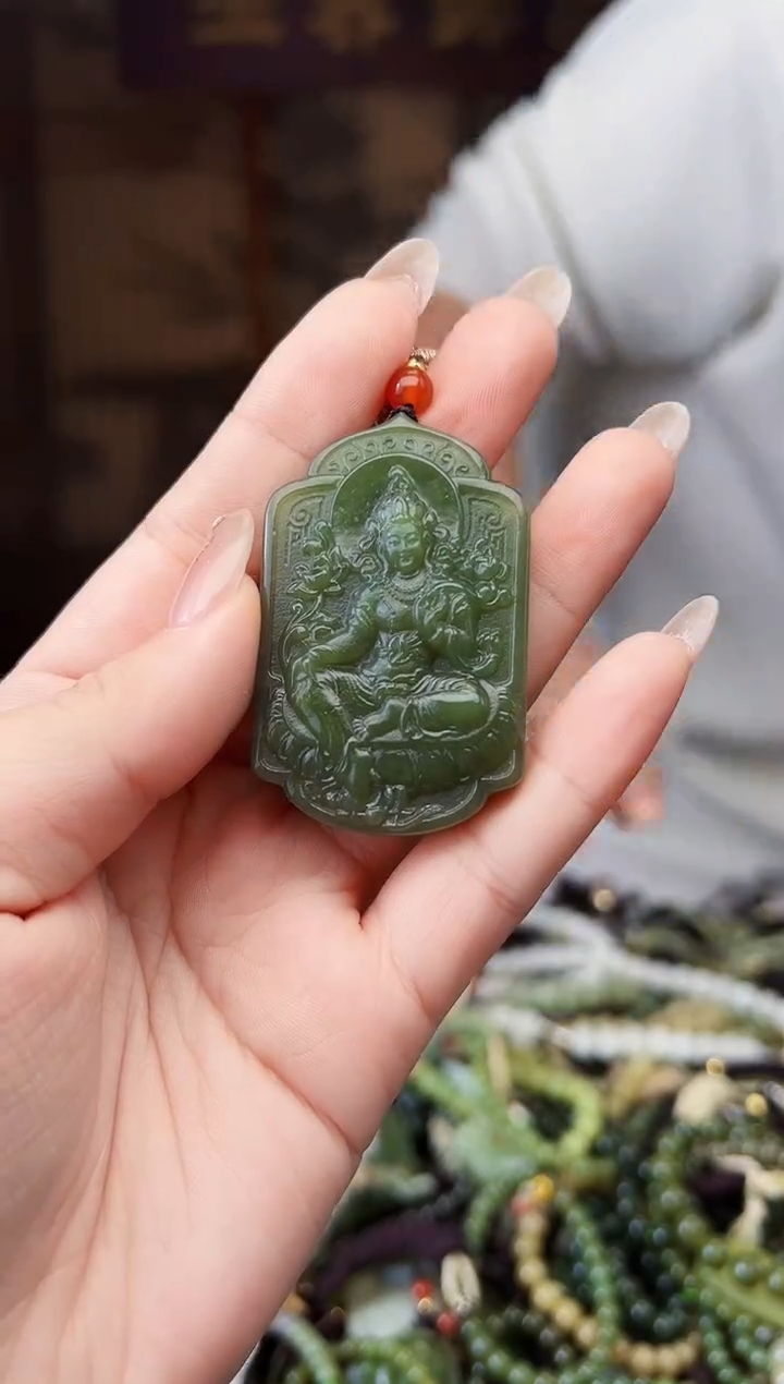 颈饰未镶嵌和田玉多样性发货拍一发一