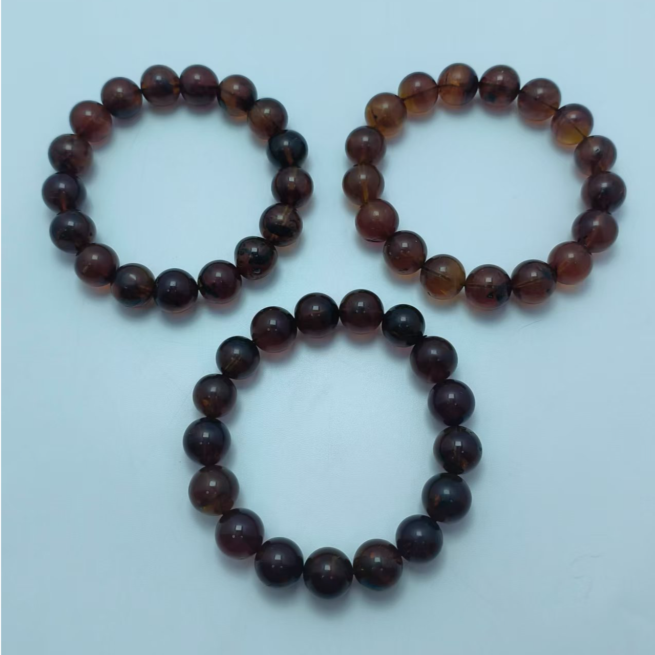 X255 琥珀缅珀圆珠11.5-手串 多样性发其一 百搭 | 时尚 | 珠宝  