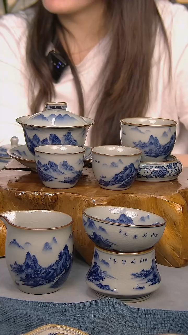 【闪购商品】简装家用7款件套 陶瓷家用茶具系列