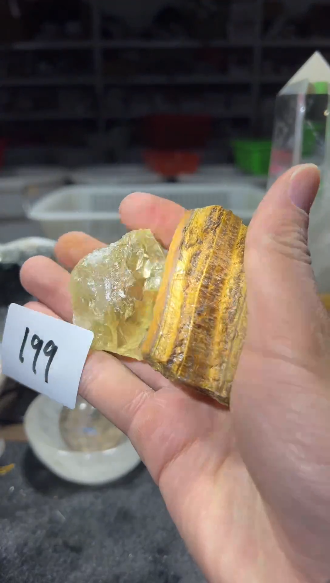 未镶嵌珠宝半成品水晶199