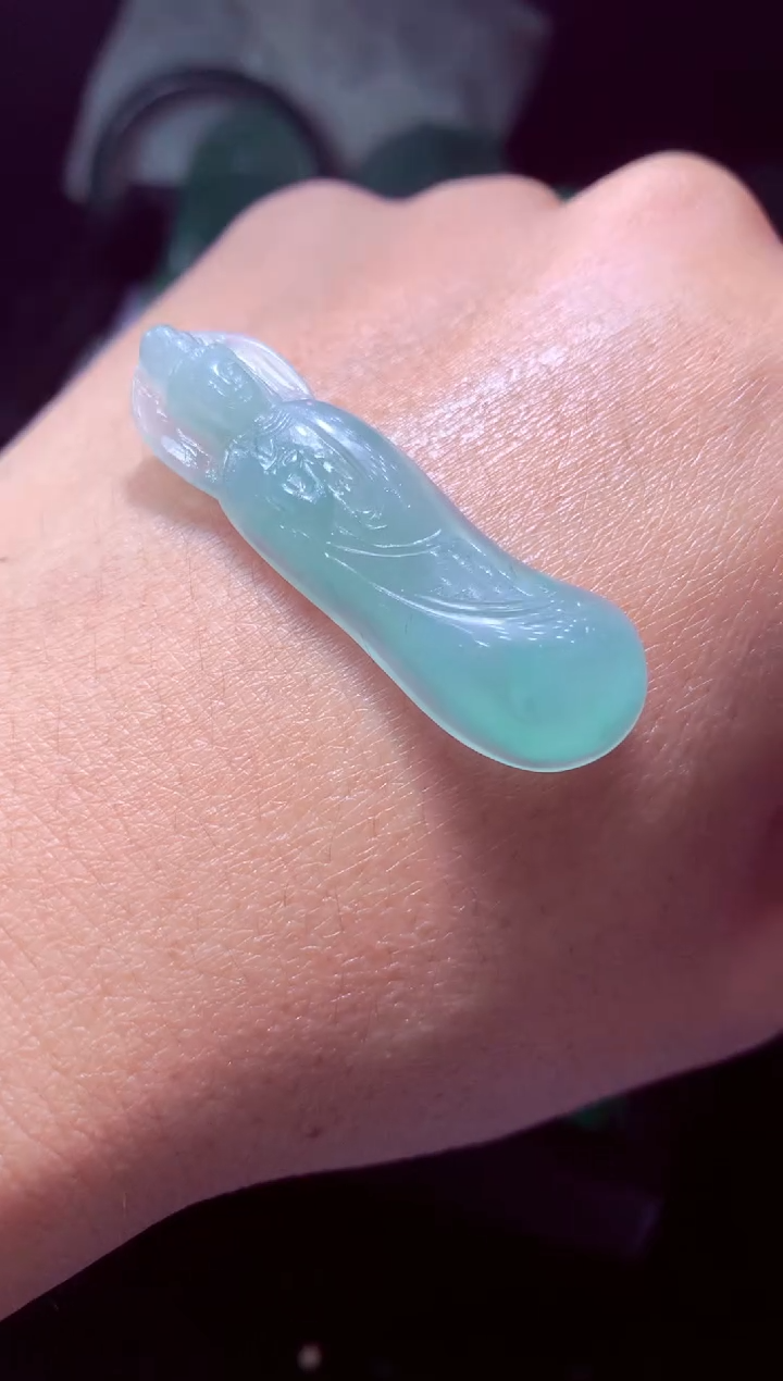 未镶嵌定制翡翠广**空天然翡翠A货 官方基地发货