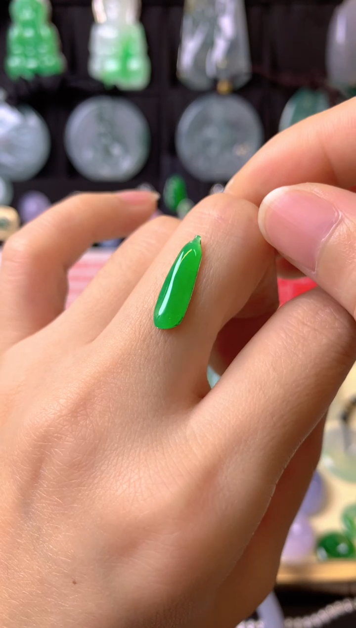 【闪购商品】定制翡翠未镶嵌1裸玉（客户意向镶嵌）