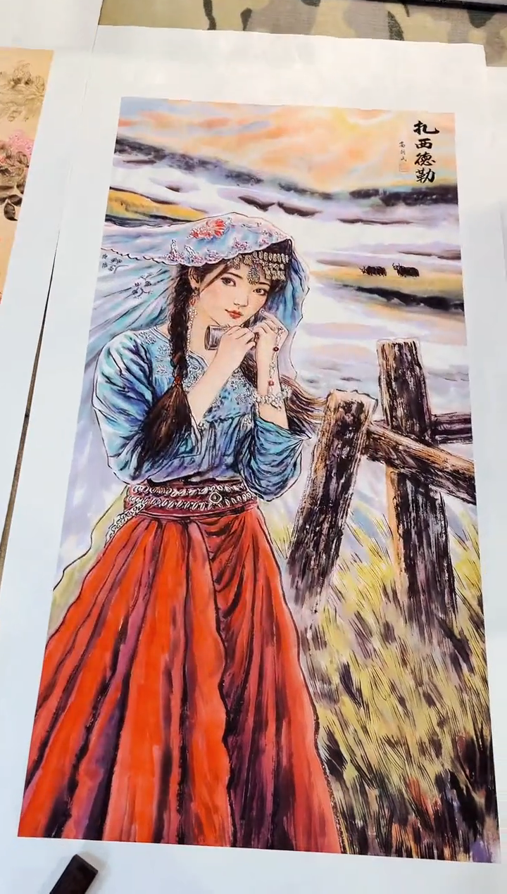 国画匠铜文心甄选国画系列008