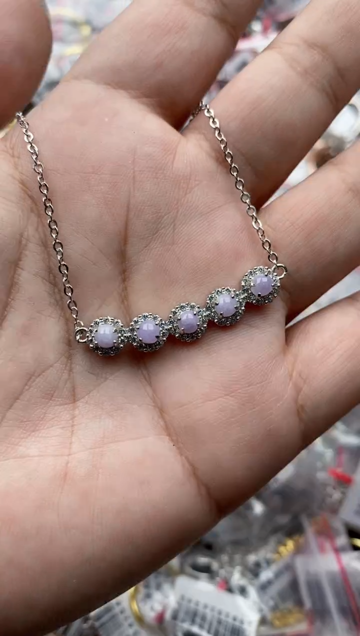 【闪购商品】翡翠戒指银S925镶嵌5555---4