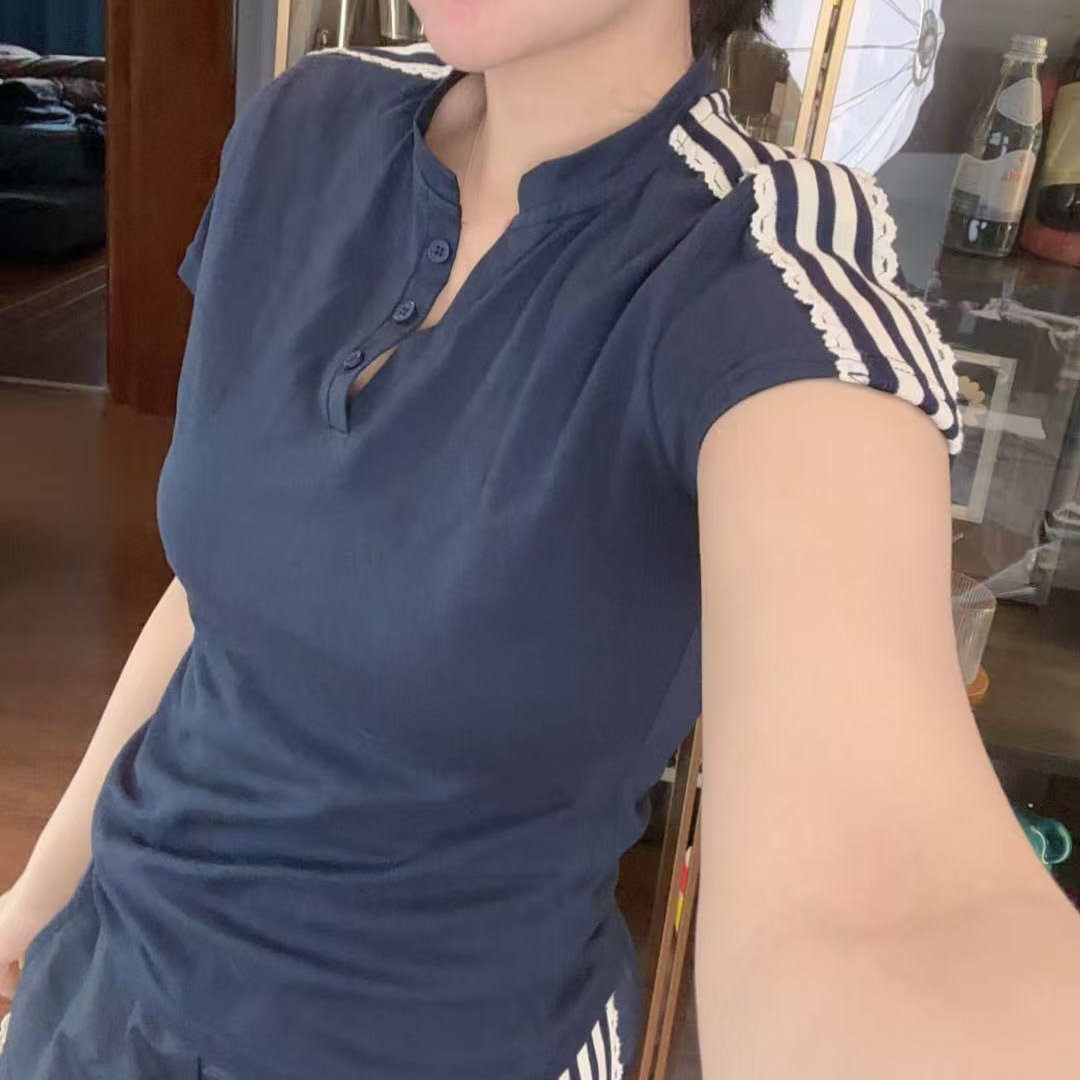 织条款花边打底衫（98）