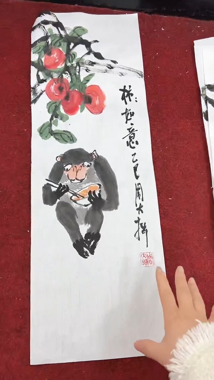 国画周大拙/国画/花鸟