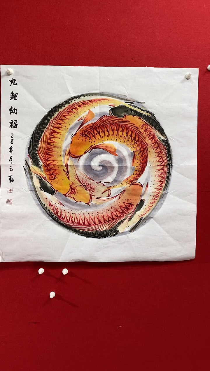 国画国画NYQ丹牛云勤老师作品