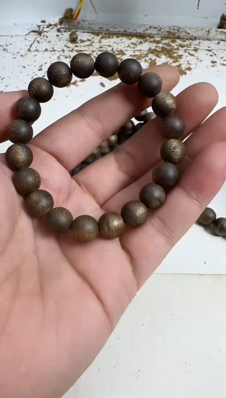 【闪购商品】沉香手串乌身1.0规格单圈9克