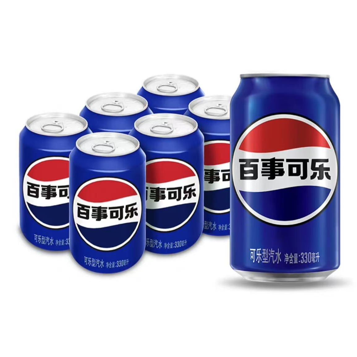 【百事可乐】Pepsi-Cola/百事可乐1980ml(330ml*6罐)