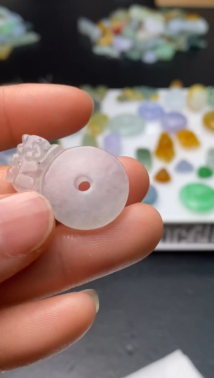 【闪购商品】定制翡翠未镶嵌翡翠毛货~多样性发货一个