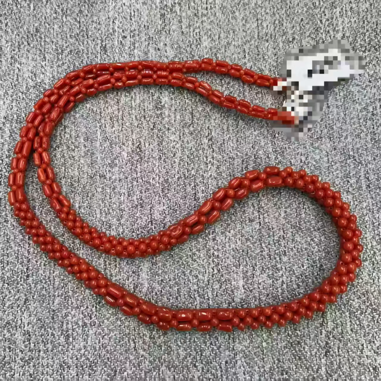 Chii Lih中国台湾绮丽珊瑚 天然珊瑚 多样性红珊瑚项链