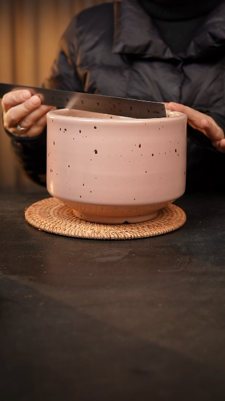 【闪购商品】瓷片泥泥手工花盆口15高13