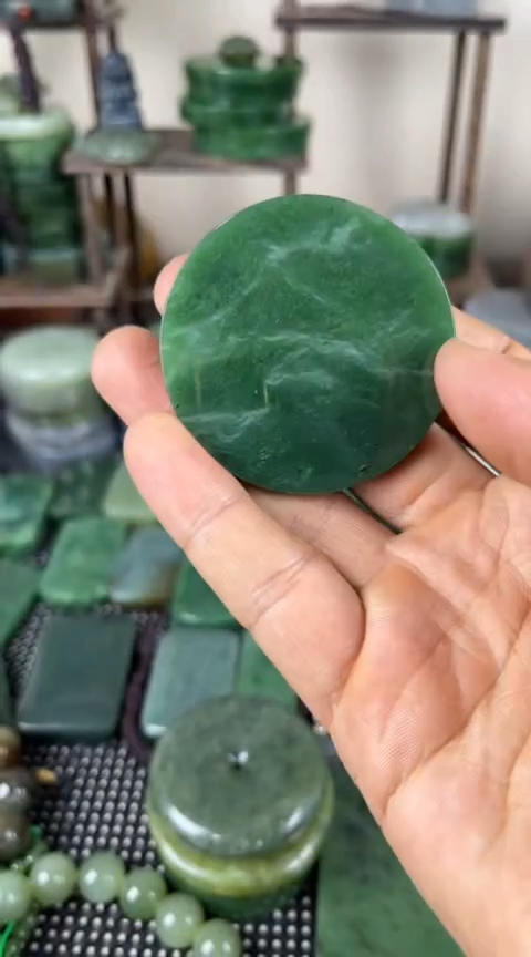 【闪购商品】和田玉珠宝半成品未镶嵌镯心