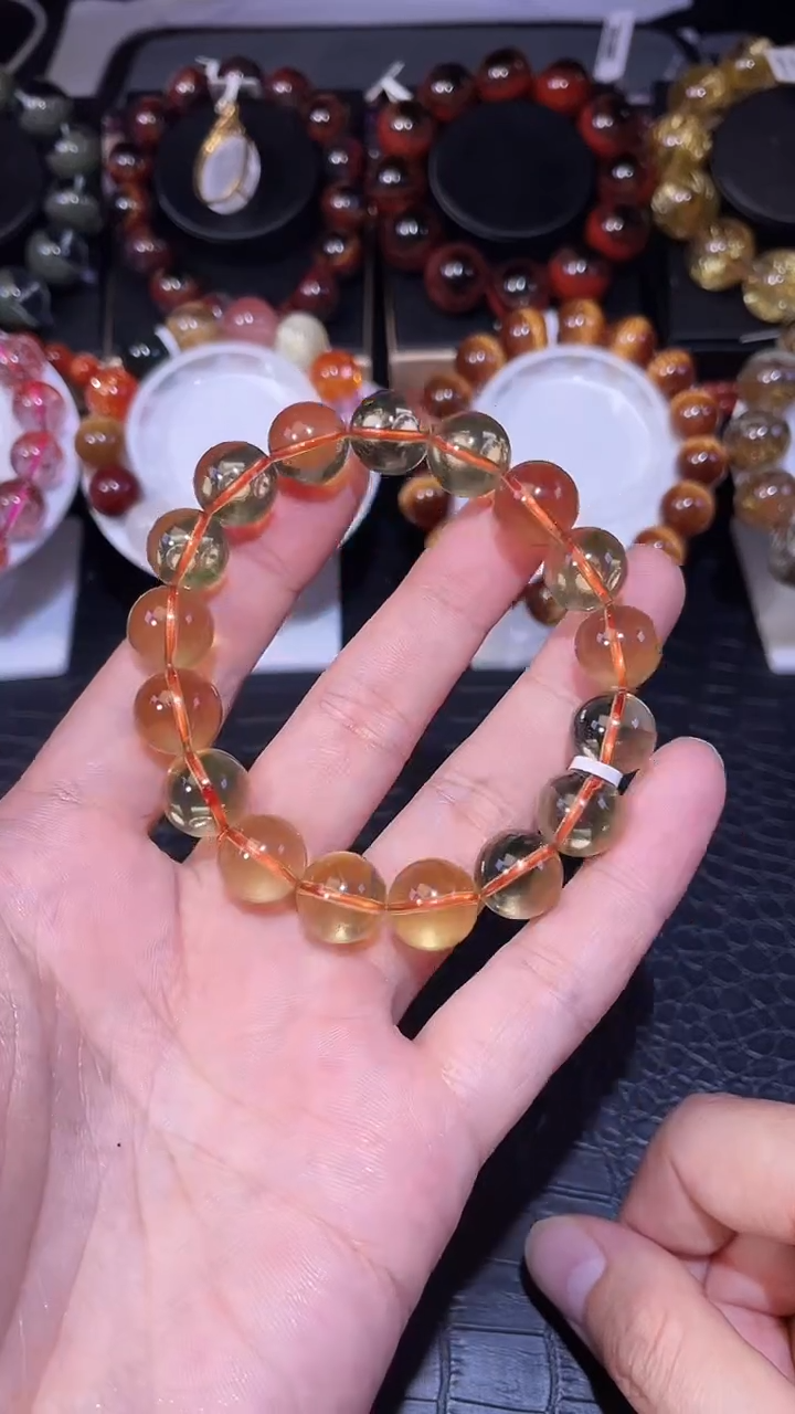 未镶嵌手链水晶欣**妹水晶单圈手链