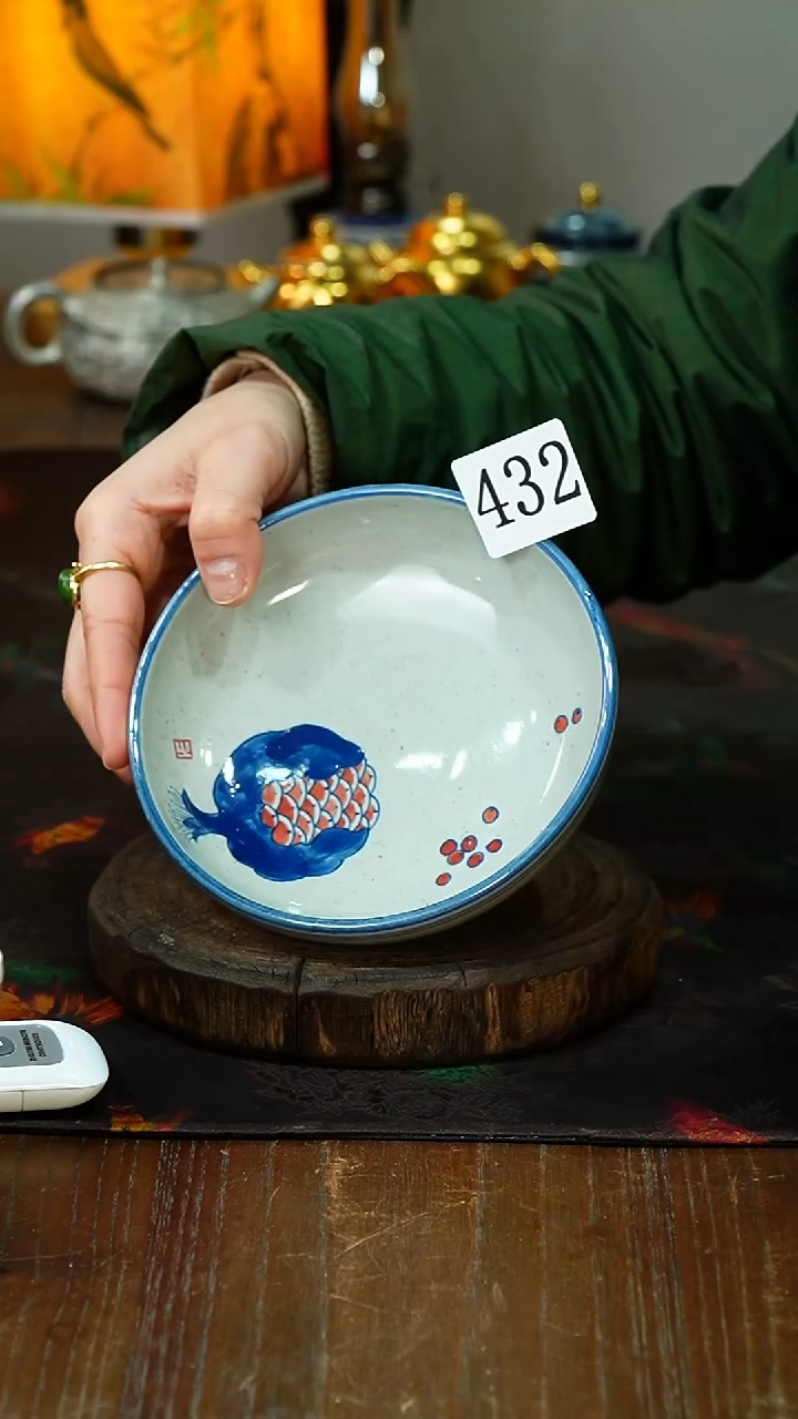 【闪购商品】.432.............茶碗微瑕