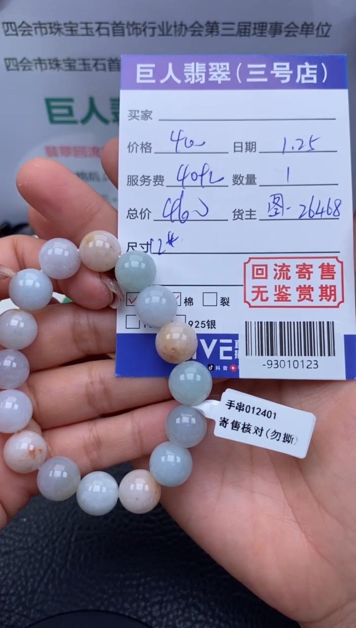 【闪购商品】翡翠颈饰未镶嵌多人-93010123