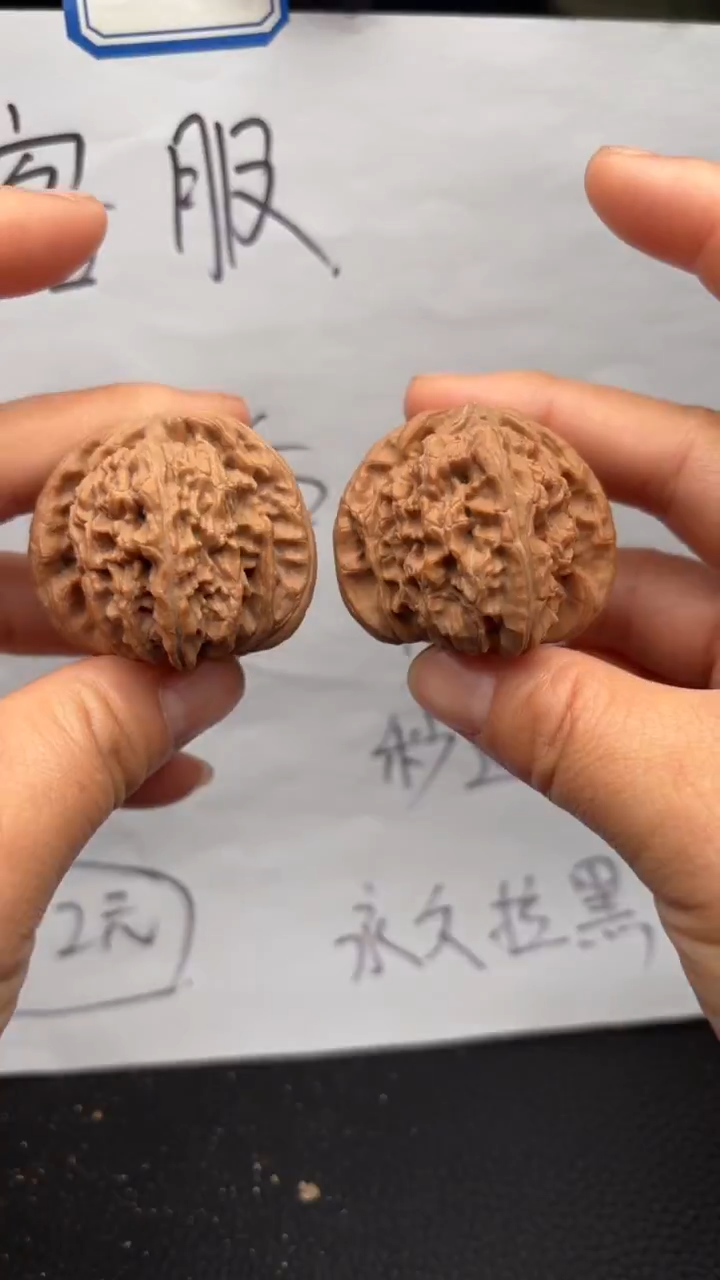 把件文玩核桃71白狮子