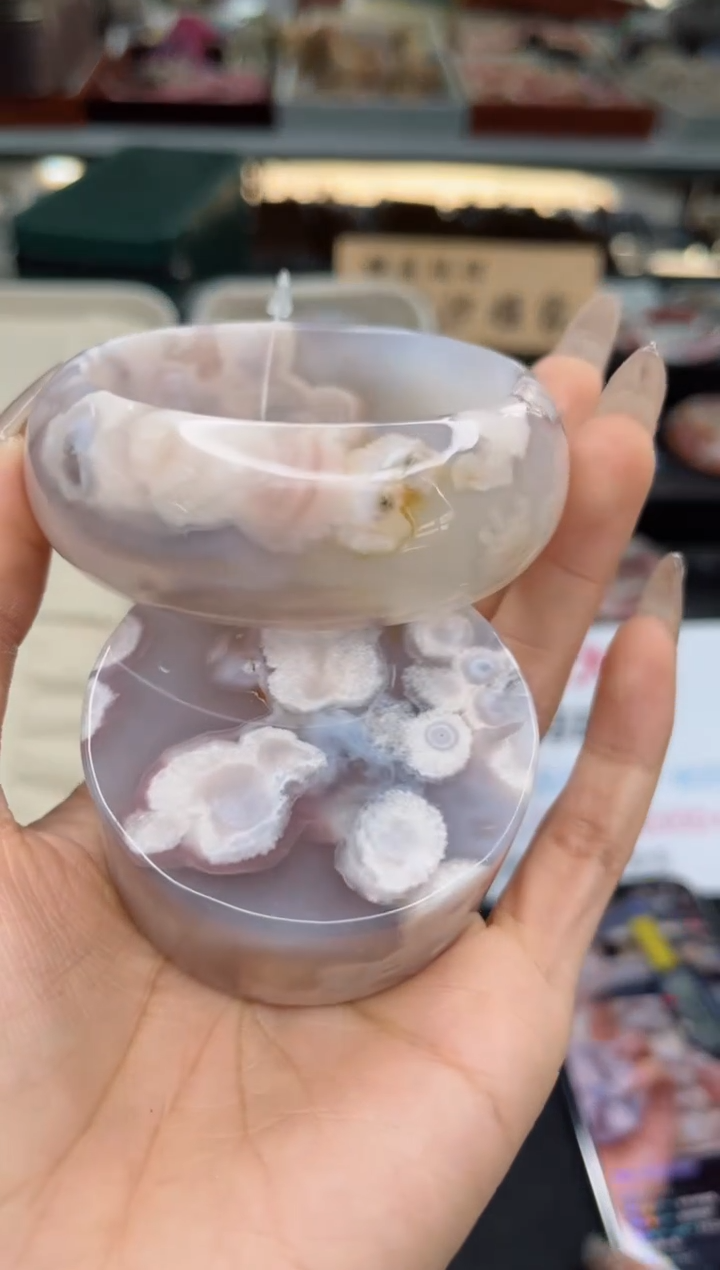 【闪购商品】石英质玉手镯未镶嵌56圈口（不退不换）1650161