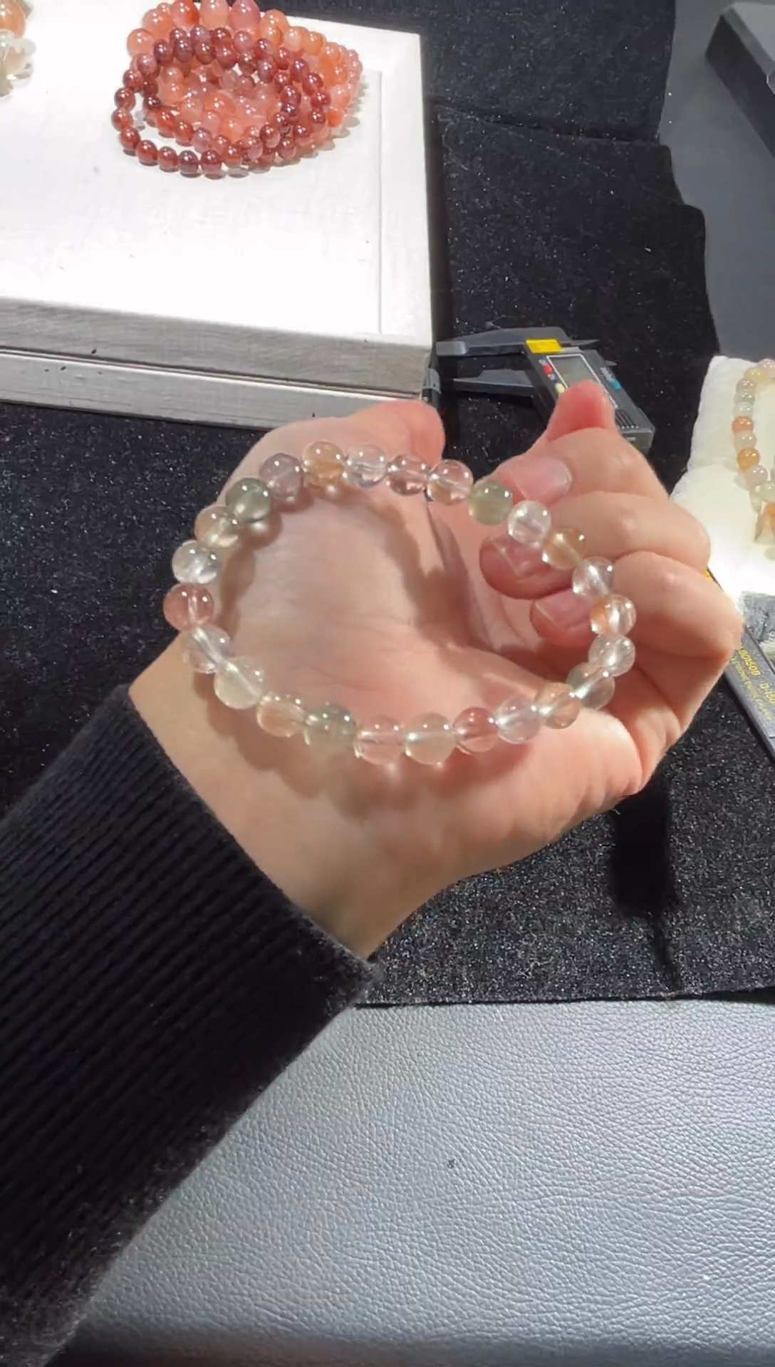 未镶嵌手串水晶44彩兔毛出厂价默认微瑕7